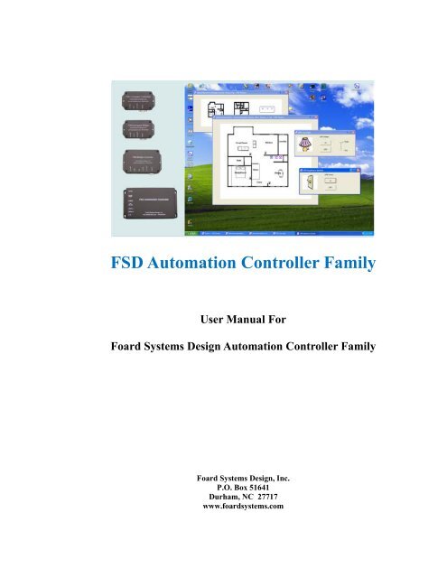 FSD Automation Controller System User Manual - Foard Systems ...