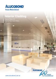 Interior Cladding - Alucobond Architectural