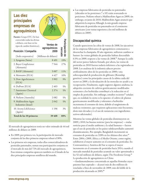 Â¿QuiÃ©n controlarÃ¡ la economÃ­a verde? - ETC Group