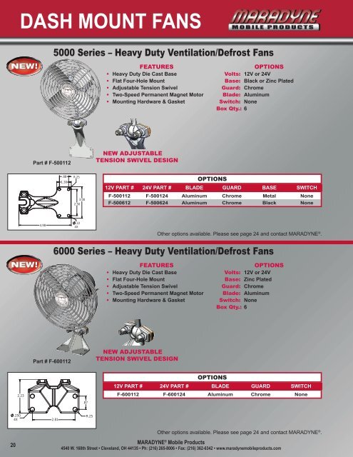 Maradyne Mobile - DCM Manufacturing Inc.