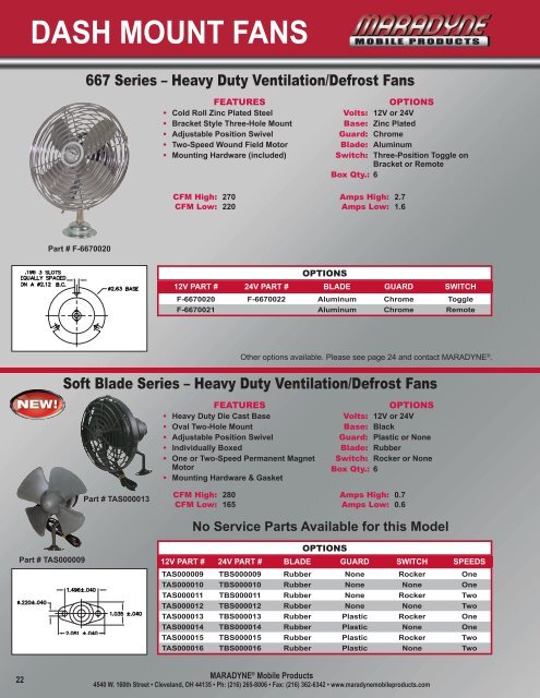 Maradyne Mobile - DCM Manufacturing Inc.