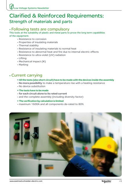 Assembly standards - Schneider Electric