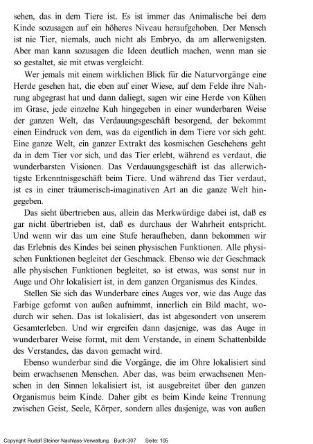 rudolf steiner gesamtausgabe vortrÃ¤ge - Freie Verwaltung des ...