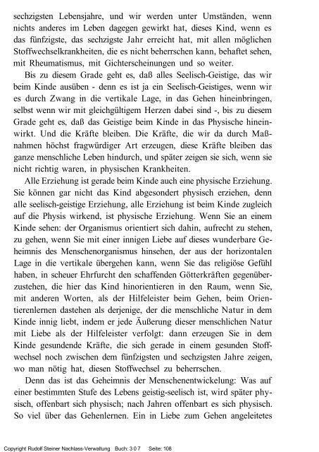 rudolf steiner gesamtausgabe vortrÃ¤ge - Freie Verwaltung des ...