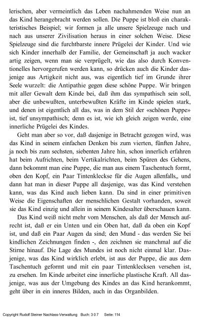 rudolf steiner gesamtausgabe vortrÃ¤ge - Freie Verwaltung des ...