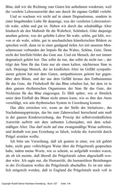 rudolf steiner gesamtausgabe vortrÃ¤ge - Freie Verwaltung des ...