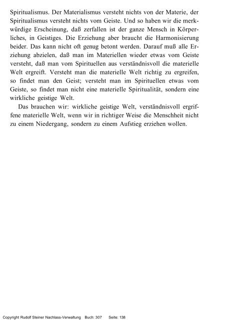 rudolf steiner gesamtausgabe vortrÃ¤ge - Freie Verwaltung des ...