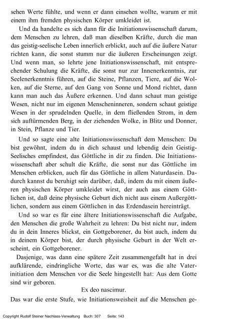 rudolf steiner gesamtausgabe vortrÃ¤ge - Freie Verwaltung des ...