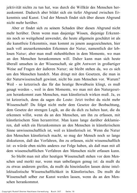 rudolf steiner gesamtausgabe vortrÃ¤ge - Freie Verwaltung des ...