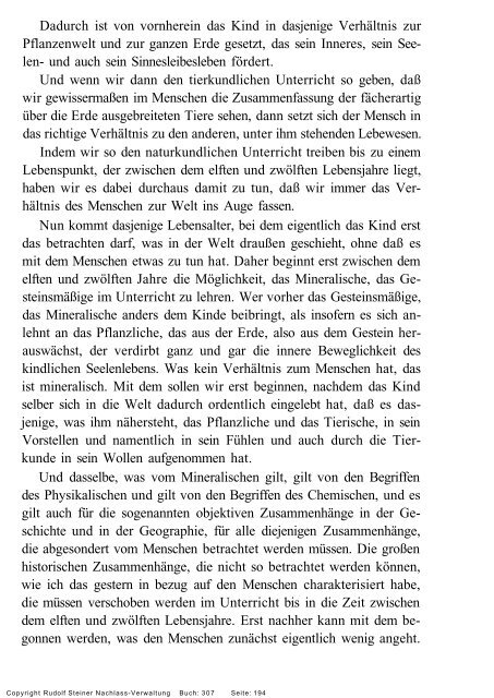 rudolf steiner gesamtausgabe vortrÃ¤ge - Freie Verwaltung des ...