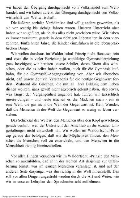 rudolf steiner gesamtausgabe vortrÃ¤ge - Freie Verwaltung des ...