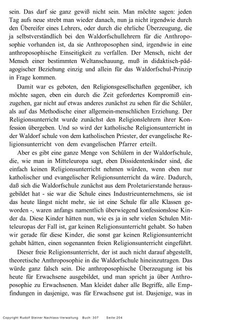 rudolf steiner gesamtausgabe vortrÃ¤ge - Freie Verwaltung des ...