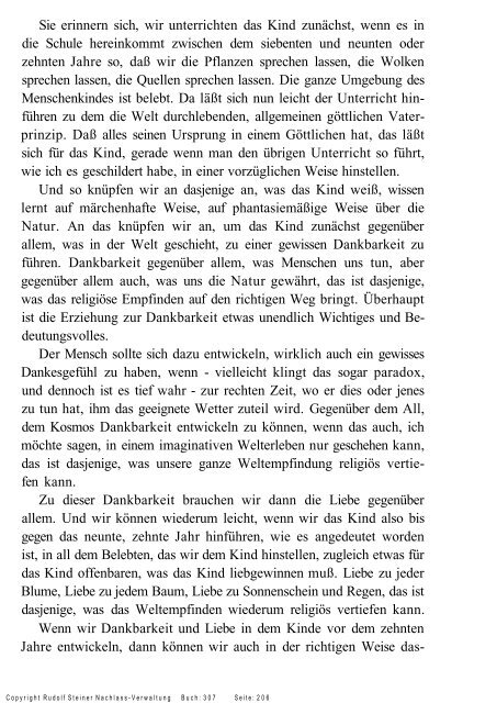 rudolf steiner gesamtausgabe vortrÃ¤ge - Freie Verwaltung des ...