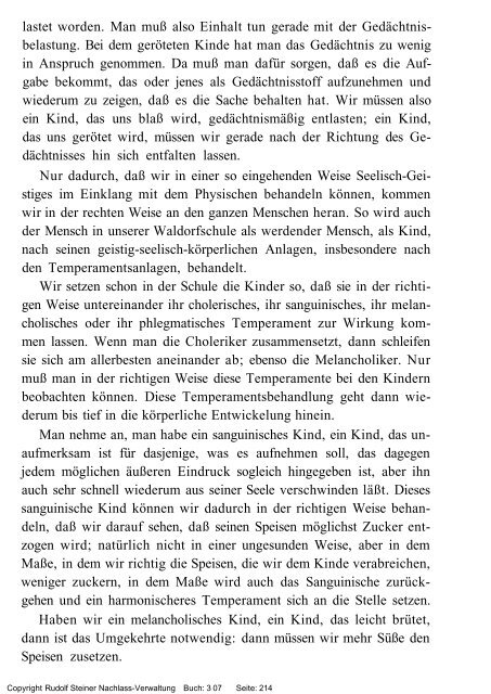 rudolf steiner gesamtausgabe vortrÃ¤ge - Freie Verwaltung des ...