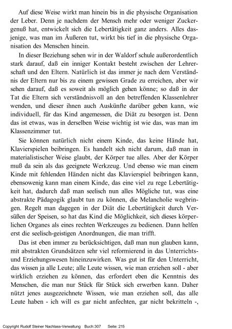 rudolf steiner gesamtausgabe vortrÃ¤ge - Freie Verwaltung des ...