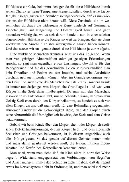 rudolf steiner gesamtausgabe vortrÃ¤ge - Freie Verwaltung des ...