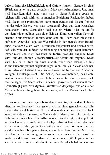 rudolf steiner gesamtausgabe vortrÃ¤ge - Freie Verwaltung des ...