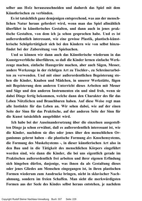 rudolf steiner gesamtausgabe vortrÃ¤ge - Freie Verwaltung des ...