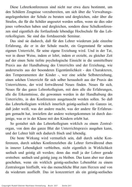 rudolf steiner gesamtausgabe vortrÃ¤ge - Freie Verwaltung des ...