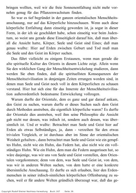 rudolf steiner gesamtausgabe vortrÃ¤ge - Freie Verwaltung des ...