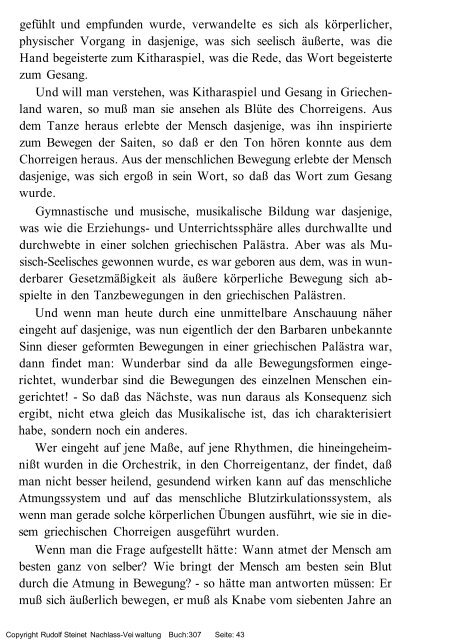 rudolf steiner gesamtausgabe vortrÃ¤ge - Freie Verwaltung des ...