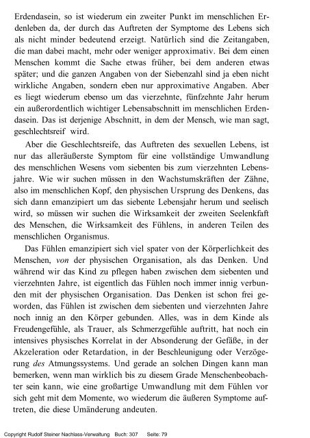 rudolf steiner gesamtausgabe vortrÃ¤ge - Freie Verwaltung des ...