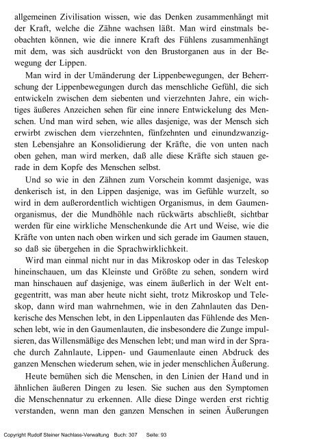 rudolf steiner gesamtausgabe vortrÃ¤ge - Freie Verwaltung des ...