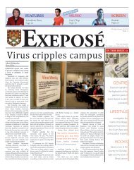 Virus cripples campus - ExeposÃ© - University of Exeter