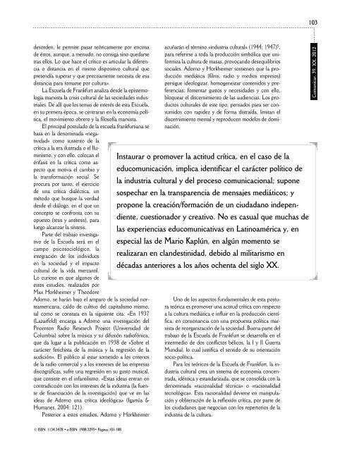 Comunicar 39 - Revista Comunicar