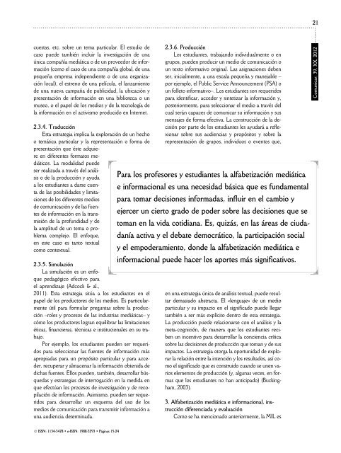 Comunicar 39 - Revista Comunicar