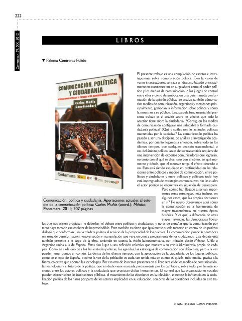 Comunicar 39 - Revista Comunicar