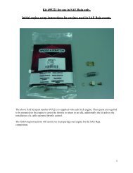 Kit 695221 for use in SAE Baja only. Initial engine ... - Students - SAE