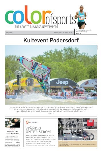 COLOR OF SPORTS | Ausgabe 1 | 24.04.2014