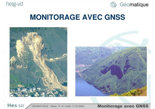 MONITORAGE AVEC GNSS - Leica Geosystems