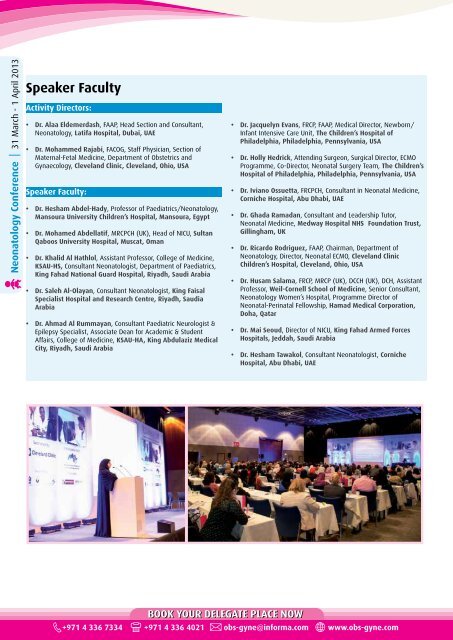 Obs-Gyne Conference - IIR Middle East