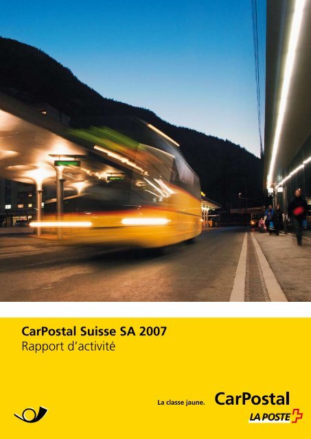 CarPostal Suisse SA 2007