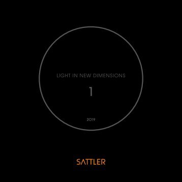 SATTLER - light in new dimension 1