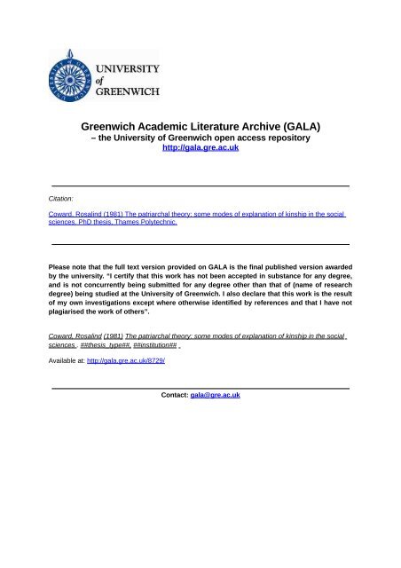 Download (10MB) - Greenwich Academic Literature Archive ...