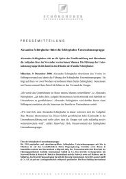 Alexandra SchÃ¶rghuber fÃ¼hrt die SchÃ¶rghuber Unternehmensgruppe