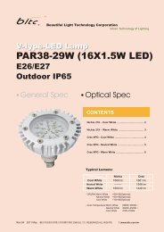 V-PAR38-29W(16X1.5W LED) - Beautiful Light Technology Corp