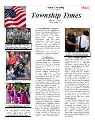 Aston Township Times November 2011