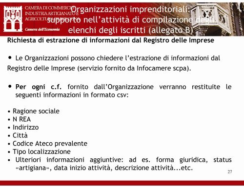 Slide (in formato .pdf) - Camera di Commercio di Bologna