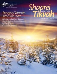 Bringing Warmth into Our Lives - Jewish Infertility