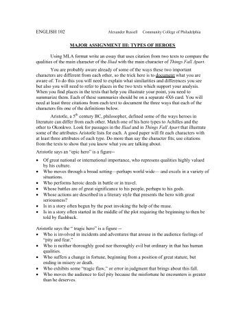 types of essays examples