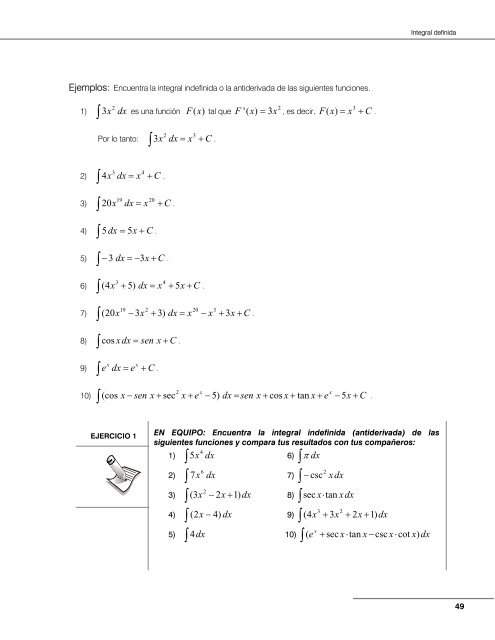 Cálculo Diferencial e Integral II - Colegio de Bachilleres del Estado ...