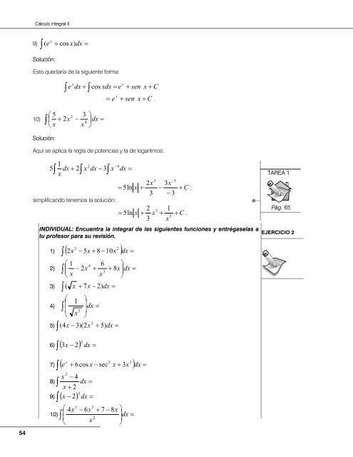 Cálculo Diferencial e Integral II - Colegio de Bachilleres del Estado ...