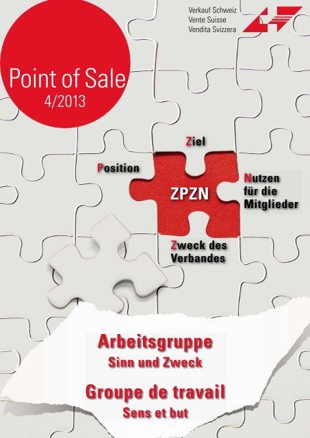 Verkauf Schweiz "Point of Sale 4/2013"