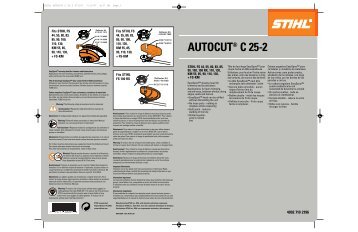 autocutÂ® c 25-2 - Stihl