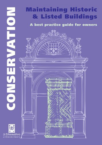 Conservation leaflet - Maintaining historic and listed buildings