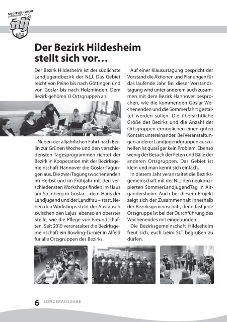 Sonderausgabe 2013 SLT 2013 - hier spielt die Musik